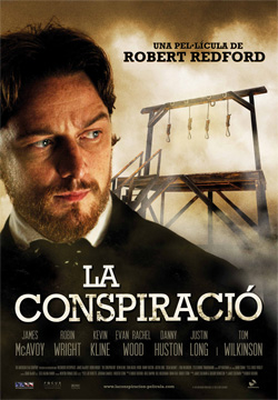 Cartel de la película que se proyecta