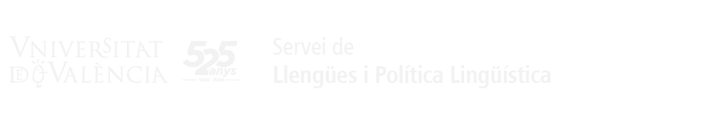 Servei de Llengües i Política Lingüística - Universitat de València